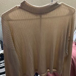 Tan sweater